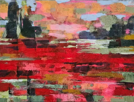 Poppies in Passing